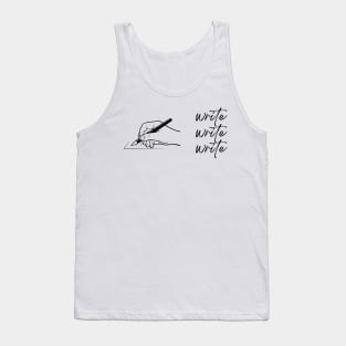 Write Write Write Tank Top